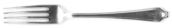 Minuet (Sterling, 1925, No Monograms) Fork by International Silver