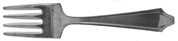 Minuet (Sterling, 1925, No Monograms) Baby Fork