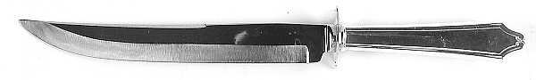 Minuet (Sterling, 1925, No Monograms) Small Steak Carving Knife with Stainless Blade