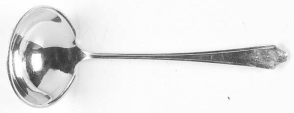 Minuet (Sterling, 1925, No Monograms) Solid Piece Cream Ladle