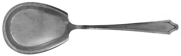 Minuet (Sterling, 1925, No Monograms) Large Solid Berry/Casserole Spoon