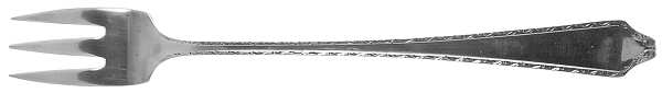 Minuet-Engraved (Sterling, 1925) Oyster Fork