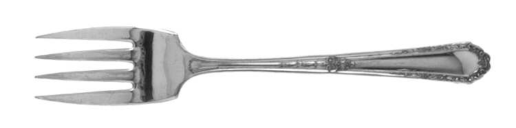 Monroe Four (Silverplate) Individual Salad Fork by International Silver