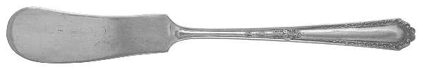 Monroe Four (Silverplate) Flat Handle Butter Spreader
