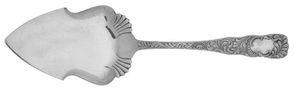Monarch (Silverplate, 1889, No Monograms) Large Solid Pie Knife