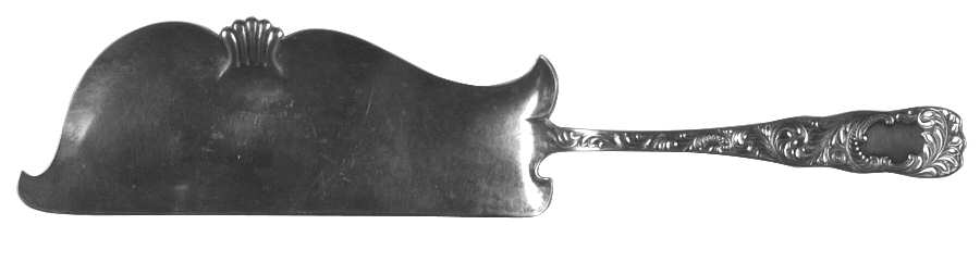 Monarch (Silverplate, 1889, No Monograms) Large Solid Fish Server