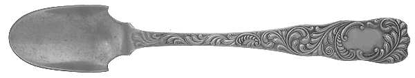 Monarch (Silverplate, 1889, No Monograms) Solid Cheese Scoop