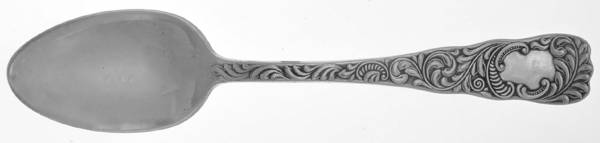 Monarch (Silverplate, 1889, No Monograms) Place/Oval Soup Spoon