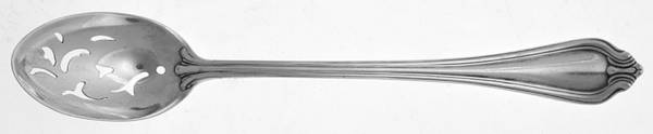 Monticello (Silverplate, 1907) Pierced Bowl Short Handle Olive Spoon