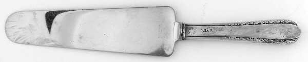 Moonglow (Sterling, 1938, No Monograms) Cake Server with Stainless Blade