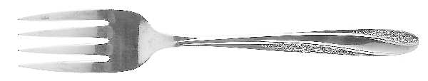Modern Precious (Silverplate, 1955) Individual Salad Fork