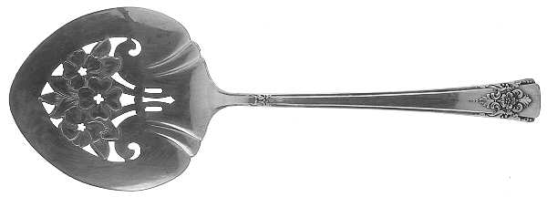 Mountain Rose (Silverplate, 1954) Tomato Server, Solid Piece