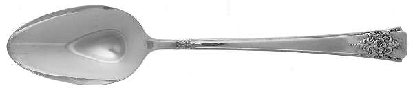 Mountain Rose (Silverplate, 1954) Place/Oval Soup Spoon