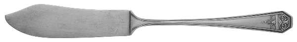 Mount Royal (Silverplate, 1924) Flat Handle Master Butter Knife