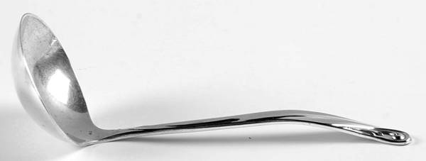 Modern Scroll (Silverplate, 1958) Solid Gravy Ladle