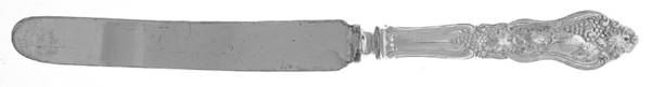 Moselle (Silverplate, 1906) Old French Hollow Knife with Bolster