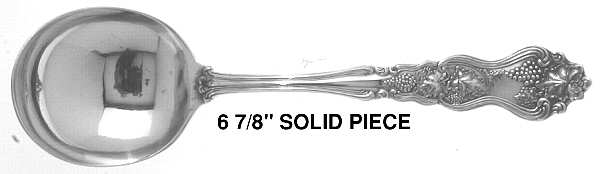 Moselle (Silverplate, 1906) Round Bowl Soup Spoon (Gumbo)