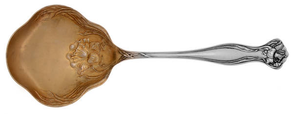 Mystic (Silverplate, 1903) Solid Salad Serving Spoon