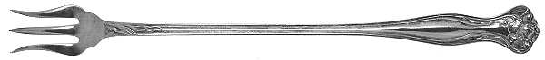 Mystic (Silverplate, 1903) Cocktail/Seafood Fork