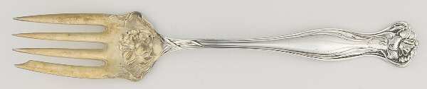 Mystic (Silverplate, 1903) Medium Solid Cold Meat Serving Fork