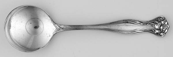 Mystic (Silverplate, 1903) Round Bowl Soup Spoon (Bouillon)