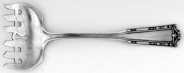 Nathan Hale (Sterling, 1912) Large Solid Tined Sardine Serving Fork