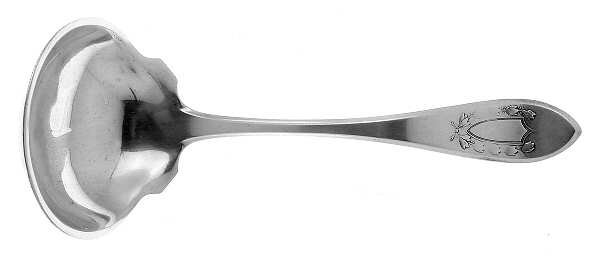Napoleon (Sterling, 1910, No Monograms) Solid Gravy Ladle