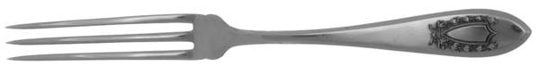 Napoleon (Sterling, 1910, No Monograms) Strawberry Fork