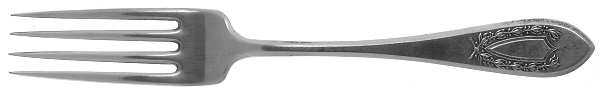Napoleon (Sterling, 1910, No Monograms) Fork