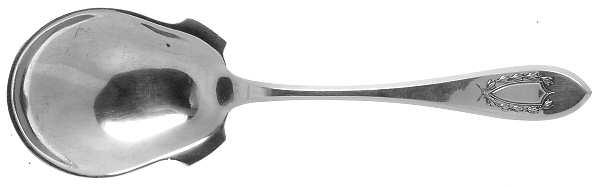 Napoleon (Sterling, 1910, No Monograms) Solid Salad Serving Spoon