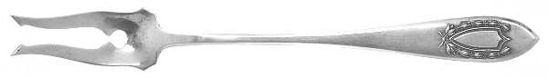 Napoleon (Sterling, 1910, No Monograms) Olive Fork