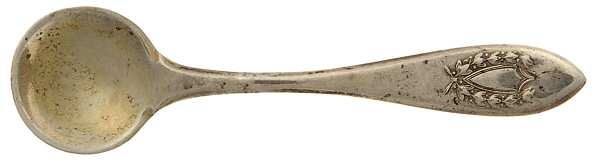 Napoleon (Sterling, 1910, No Monograms) Individual Salt Spoon