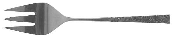 Navaho (Stainless) Large Solid Cold Meat Serving Fork
