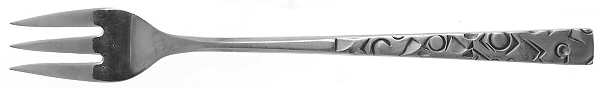 Navaho (Stainless) Cocktail/Seafood Fork by International Silver