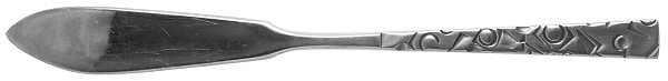 Navaho (Stainless) Flat Handle Master Butter Knife by International Silver
