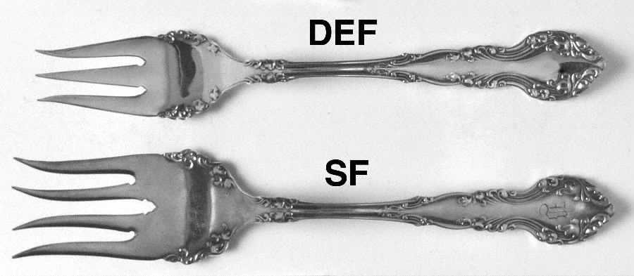 New Century (Silverplate, 1898) Dessert Fork