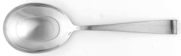 New Charm (Stainless) Solid Smooth Casserole Spoon