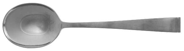 New Charm (Stainless) Round Bowl Soup Spoon (Cream Soup)