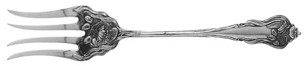 Nenuphar (Silverplate, 1905) Medium Chipped Beef Fork