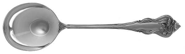 Nenuphar (Silverplate, 1905) Round Bowl Soup Spoon (Gumbo)