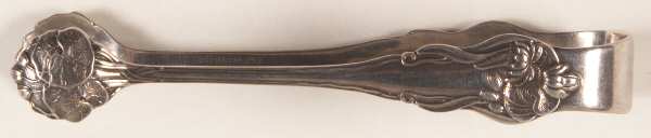 Nenuphar (Silverplate, 1905) Sugar Tongs