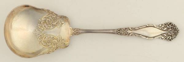Newton-Raleigh (Silverplate) Solid Smooth Casserole Spoon
