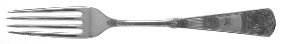 Nevada (Silverplate, 1881) Fork