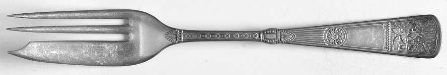 Nevada (Silverplate, 1881) Individual Pie Fork