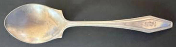 Newport (Silverplate, 1927) Fruit/Orange Spoon W/Monogram