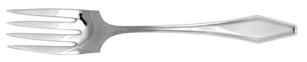 Newport (Silverplate, 1927) Medium Solid Cold Meat Serving Fork