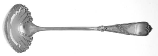 Newport (Silverplate, 1879) Oyster Ladle Solid Piece