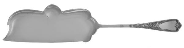 Newport (Silverplate, 1879) Large Flat Handle Crumb Knife/Crumber