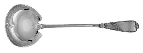 Newport (Silverplate, 1879) Large Solid Soup Ladle
