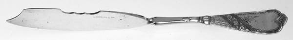 Newport (Silverplate, 1879) Flat Handle Master Butter Knife